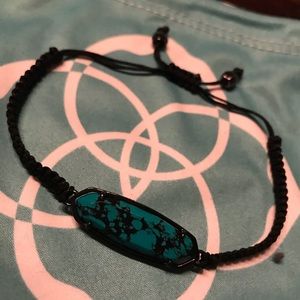 Kendra Scott Lyla - Variegated Teal Magnesite